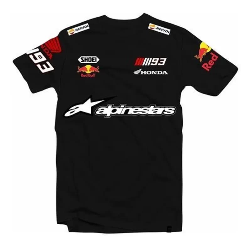 Camiseta/Camisa Marc Márquez MotoGP Piloto Márquez Mod2