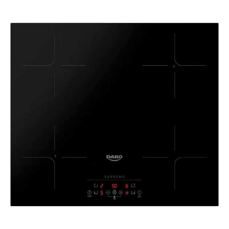Cooktop De Indução 4 Bocas Dako Supreme Preto