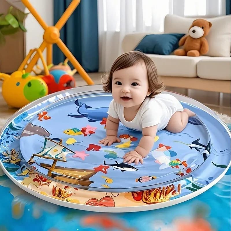 Tapete de Água com Design de Animais Marinhos