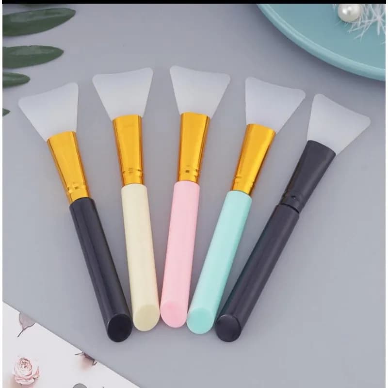 Espátula Silicone Pincel Acessório Aplicação
