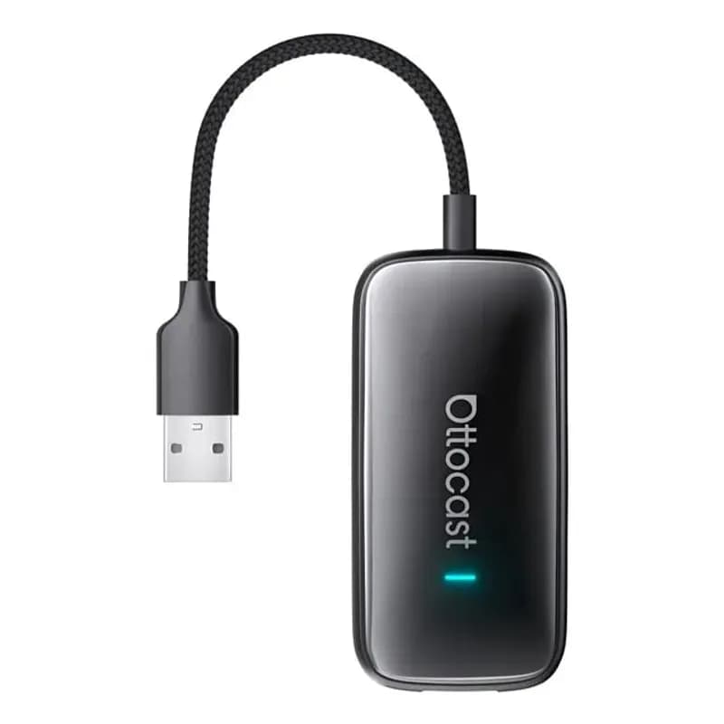 Ottocast Adaptador Sem Fio CarPlay/Android Auto 4GB 32GB
