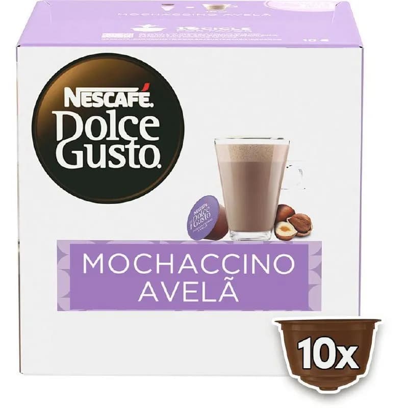 NESCAFÉ DOLCE GUSTO Mochaccino Avelã 10 Cápsulas