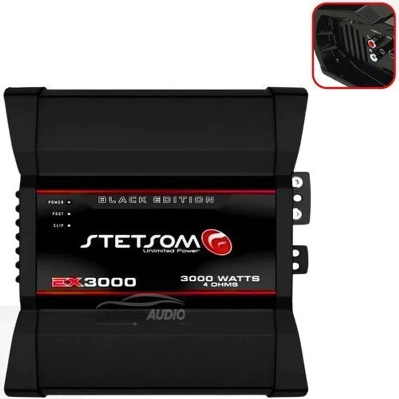 Stetsom Ex3000.1 Black Edition 4 Ohms Preto