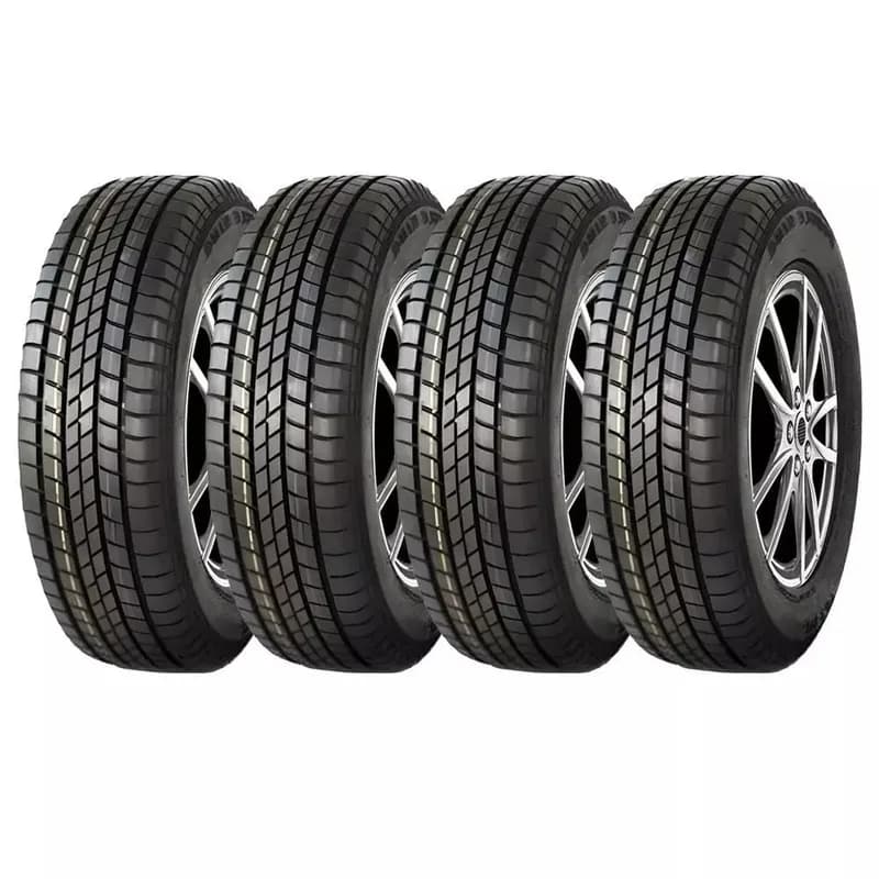 Kit 4 Pneus Double King DK207 155/R12C Aro 12 88/86Q 8PR LT