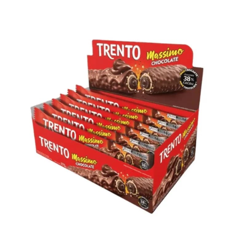 Chocolate Trento Massimo Chocolate 38% 15 Unidades