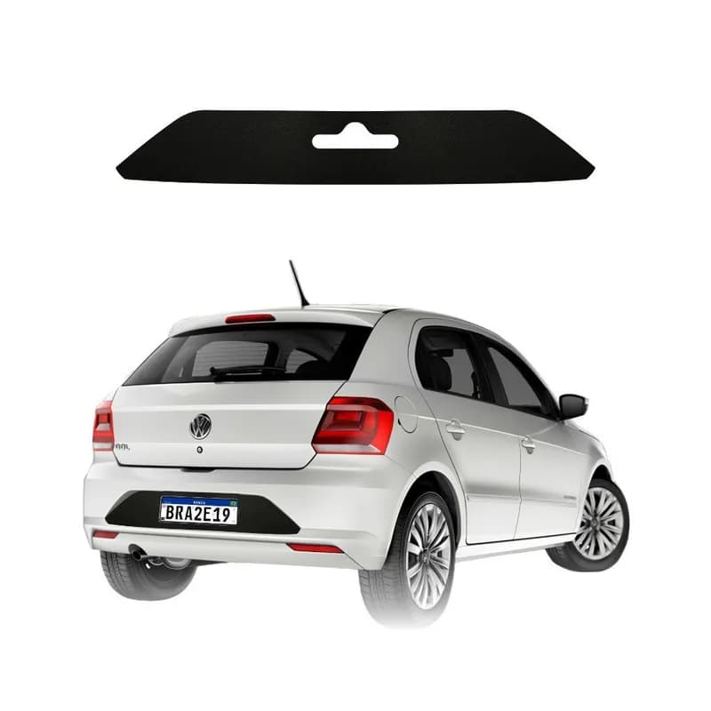 Acessório Volkswagen Gol G7 G8 2016/2018 Adesivo Fundo de Placa