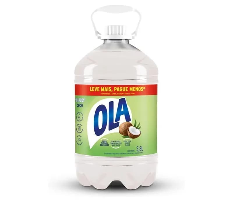 Sabão Liquido Para Roupas Delicadas Ola Coco