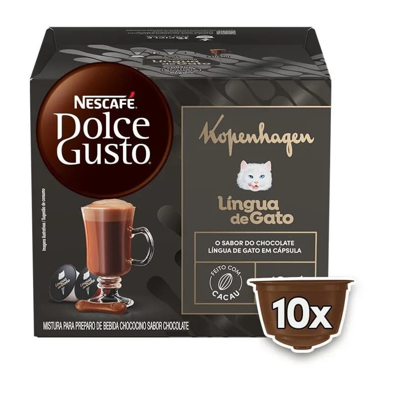 NESCAFÉ DOLCE GUSTO Chococcino Lingua de Gato Kopenhagen