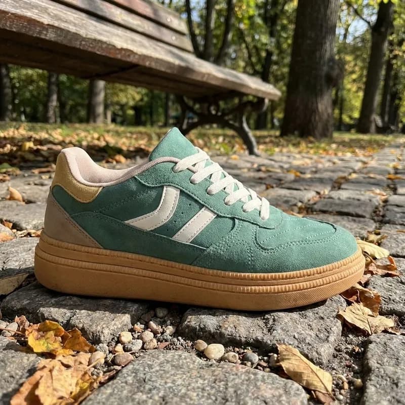 Tênis Feminino Nobuck Casual Conforto Moleca Original