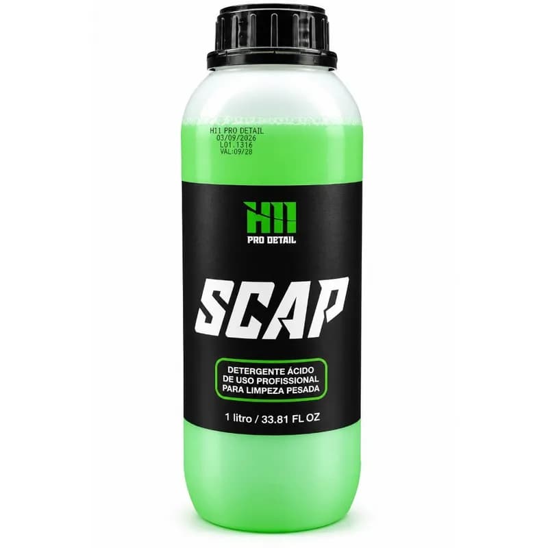 Scap H11 1L Concentrado Limpeza Automotiva