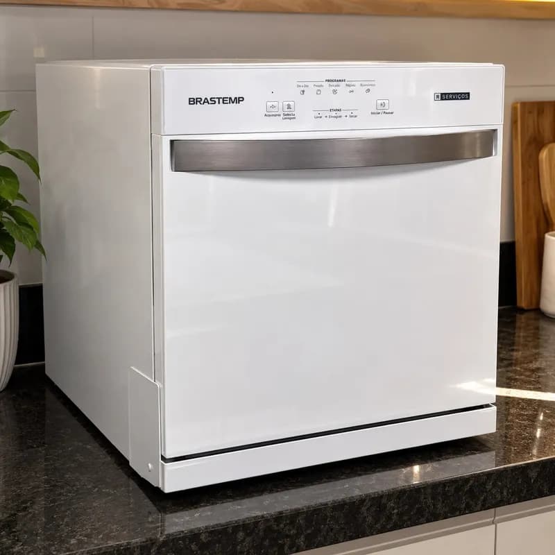 Lava-Louças Brastemp 8 Serviços Branca - BLF08BB 220V