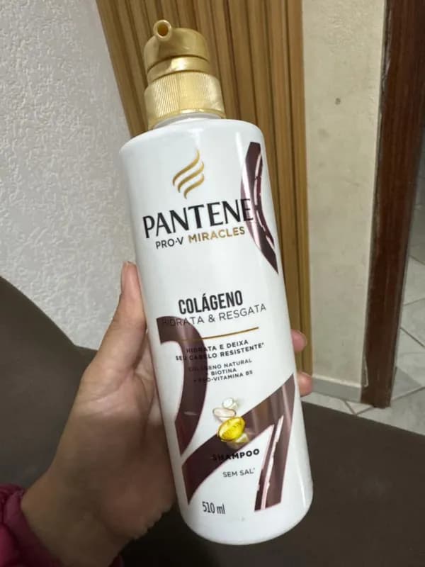 Shampoo Pantene Pro-V Colágeno Hidrata e Resgata 510ml