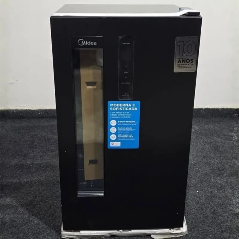 Cervejeira Midea Mdrx150fggdx Frost Free 82L Preto