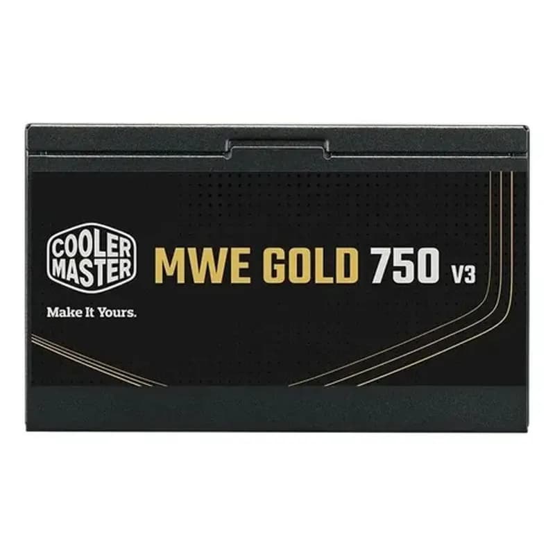 Fonte Cooler Master ATX 3.1 750W MWE Gold 750 V3 PFC Ativo 80 Plus Gold Sem Cabo