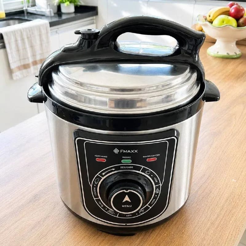 Panela De Pressão Elétrica Fmaxx Chef 4 Litros