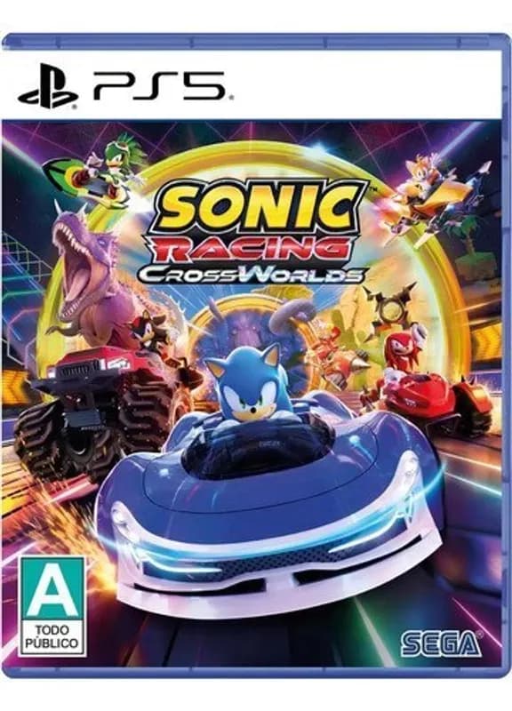 Jogo Sonic Racing Crossworlds Launch Edition PS5 Físico