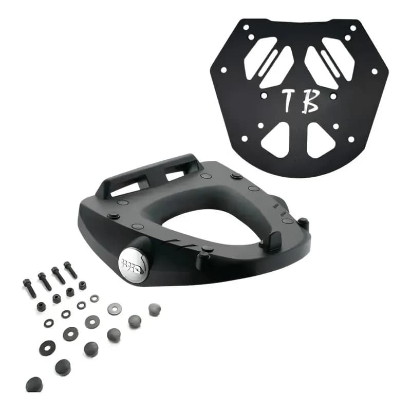 Kit Base Baú Givi Monokey Monolock Medalhão M5 Chapa Suporte