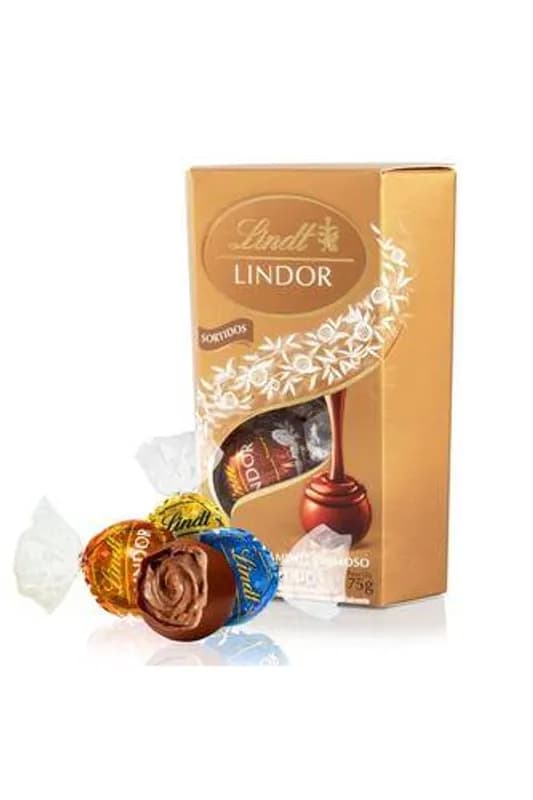 Caixa de Bombons Lindt Lindor Sortidos 75g