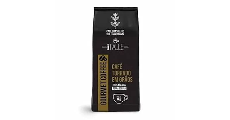 Café Torrado Arábica Em Grãos Café Italle 1kg