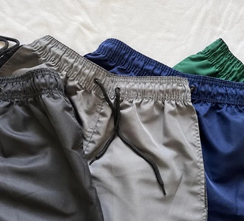 Kit 4 Bermudas Tactel Masculinas