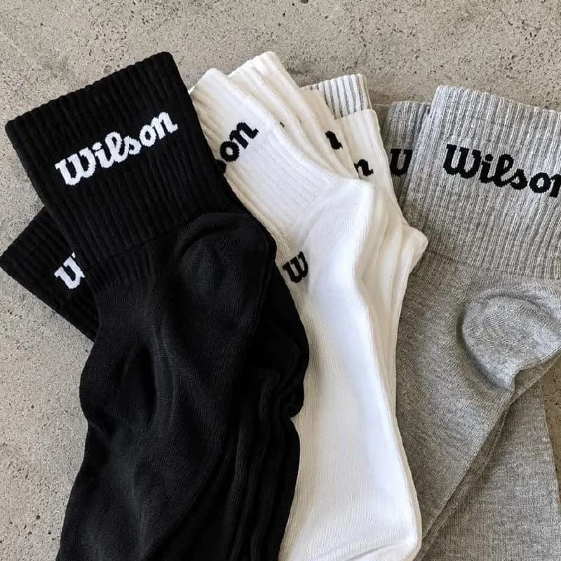 Kit com 6 Pares de Meias Wilson Cano Médio Masculino