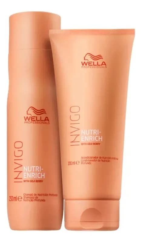 Condicionador Wella Professionals Invigo Nutri-Enrich nutrição de 450ml