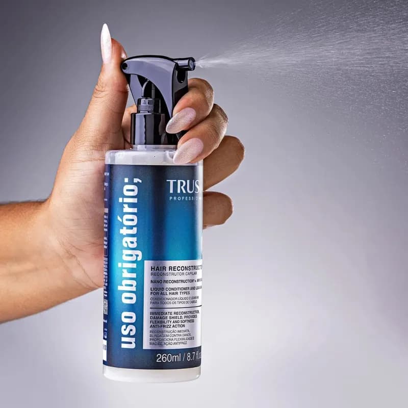 Uso Obrigatório Reconstrutor Capilar Leave-in Antifrizz 260ml