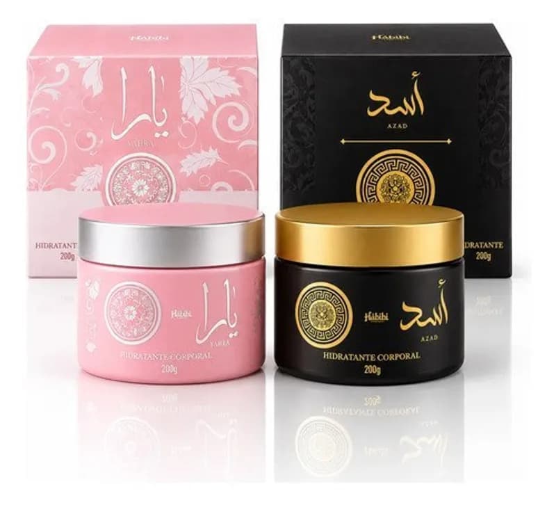 Kit 2 Hidratantes Árabes 200g