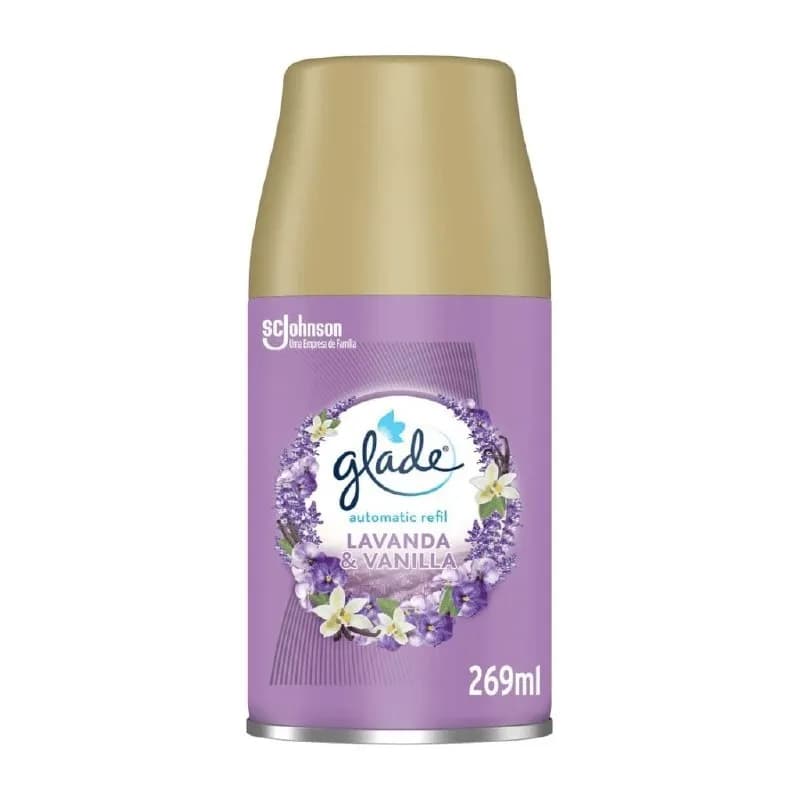 Glade Aromatizador de Ambiente Automático, Lavanda e Baunilha