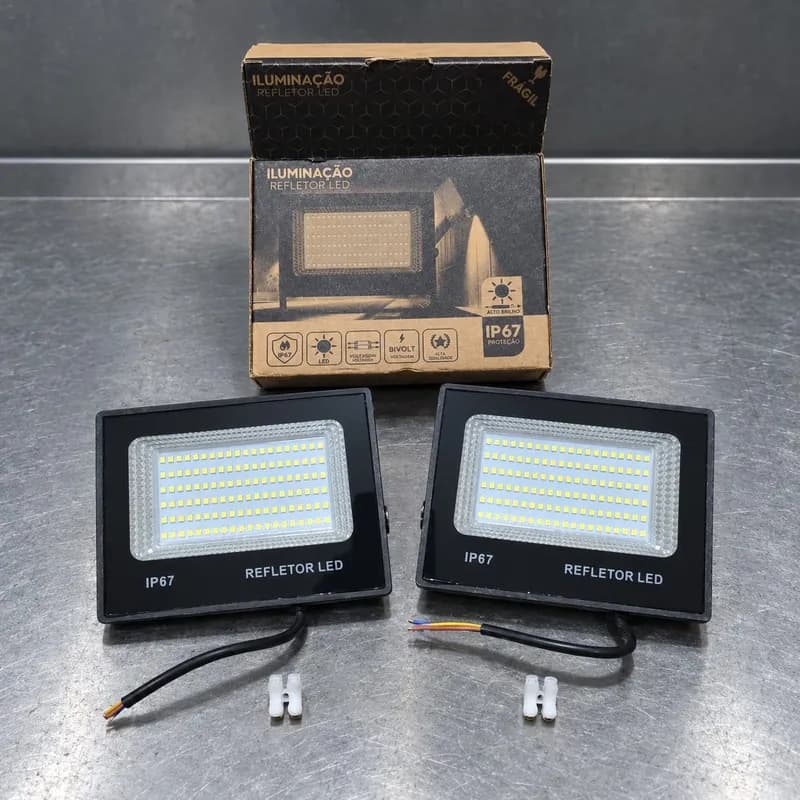 Kit 2 Refletores LED 400W