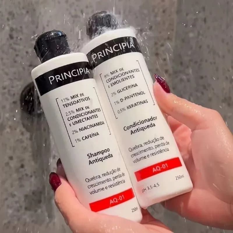 Principia Kit Shampoo E Condicionador Antiqueda