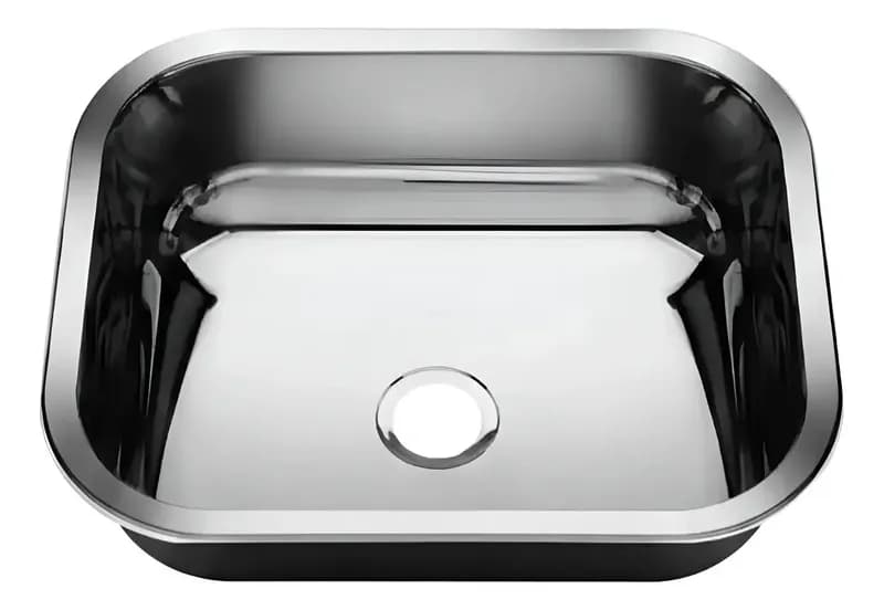 Cuba Pia Número 0 Cozinha Inox American Steel 40x34x11 Rasa