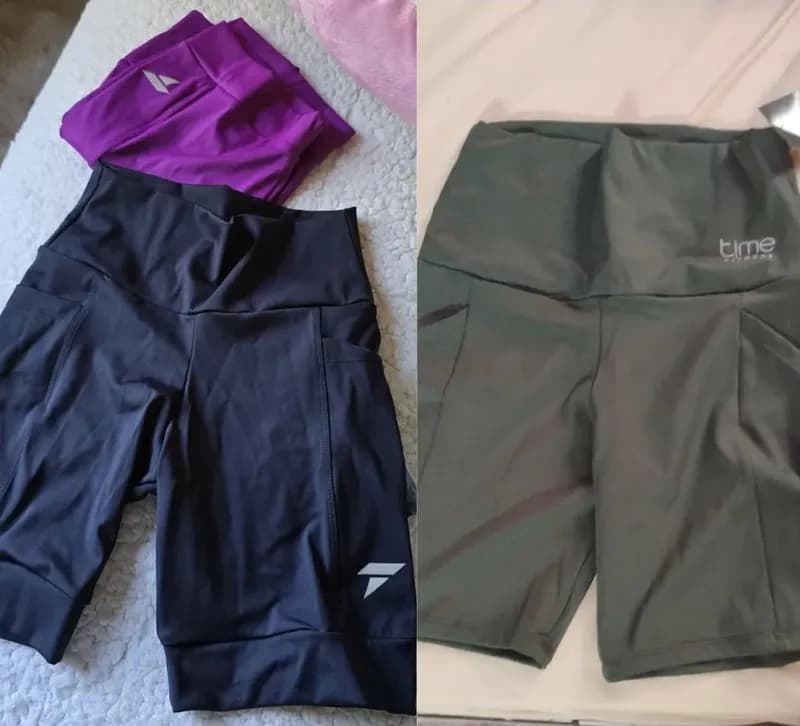 Bermuda Fitness Suplex Poliamida com Bolso