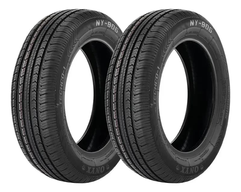 Jogo 2 Pneus Onyx Aro 15 Ny-806 195/60r15 88h