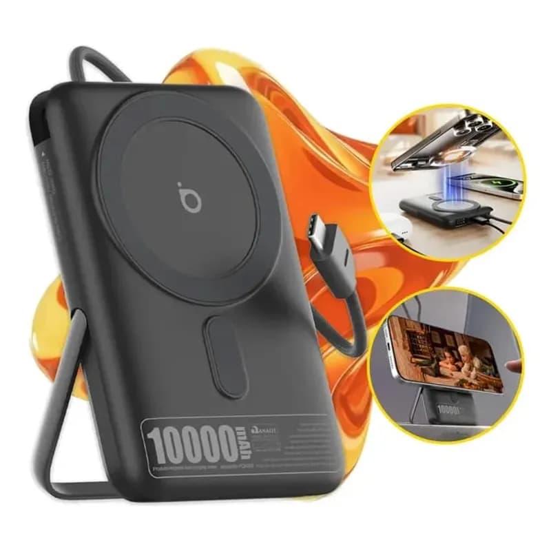 Basike Carregador Portátil Power Bank B205 MagSafe 10000mAh PD 22.5W