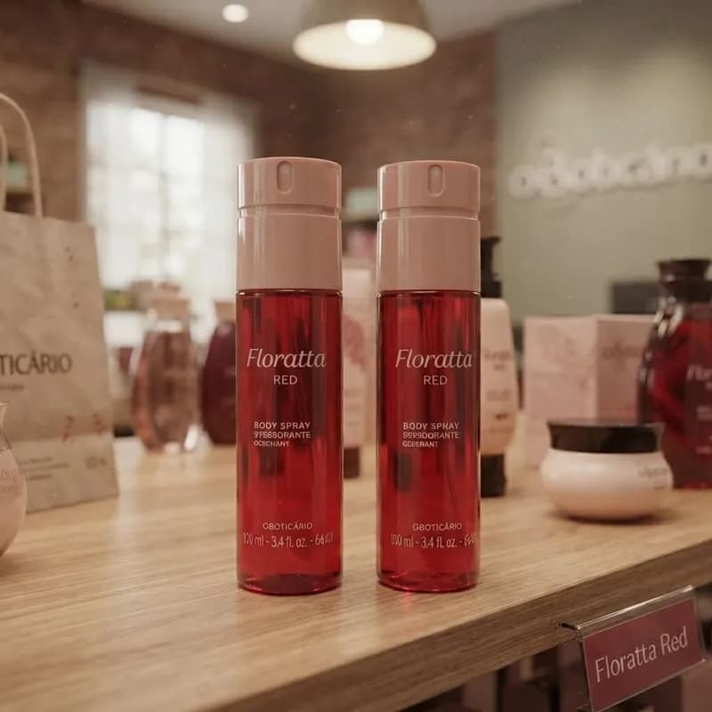 O Boticário Floratta Red Body Splash Feminino