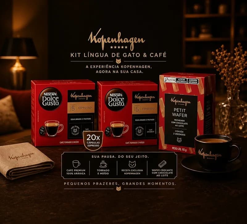 Kit Dolce Gusto e Kopenhagen