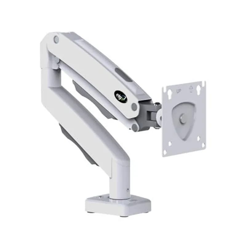 ELG Suporte Articulado para Monitor 17 a 35 Polegadas Pistão a Gás Branco