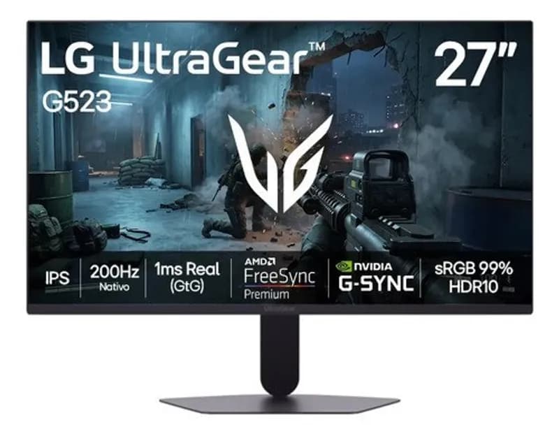 LG UltraGear Monitor Gamer 27G523B 27" IPS 200Hz