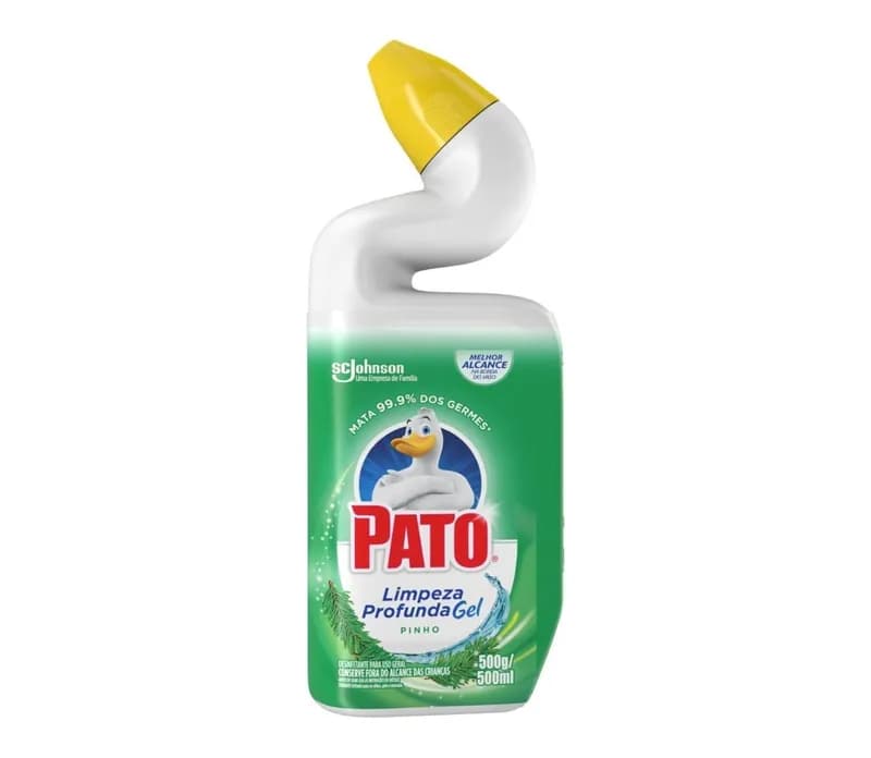 Pato Limpador Sanitário Gel Desinfetante Pinho 500ml
