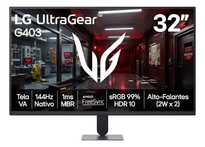 Monitor LG UltraGear 32G403B 32” 144Hz