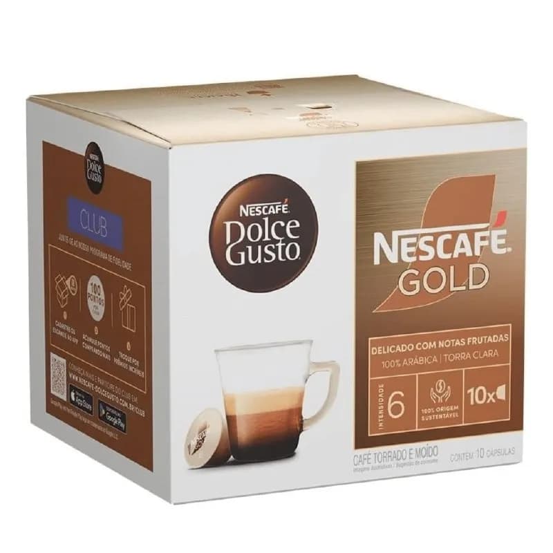 Café em Cápsula Dolce Gusto Gold