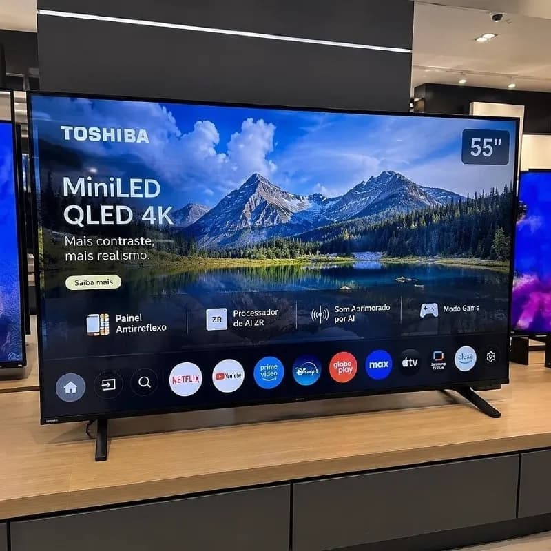 Toshiba Smart TV MiniLED QLED 4K 55"
