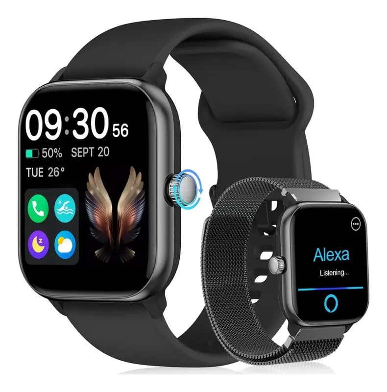 Relógio Inteligente Smartwatch Alexa Chamadas NOVANTE