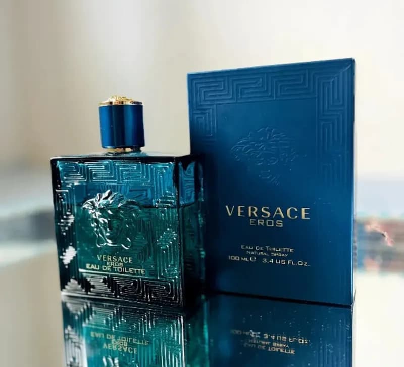 Perfume Eros Azul EDT Versace, 50 ml