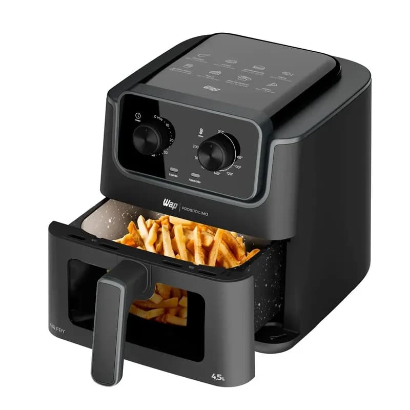 Wap Af01 Airfryer 4,5l Visor Com Luz Interna Antiaderente