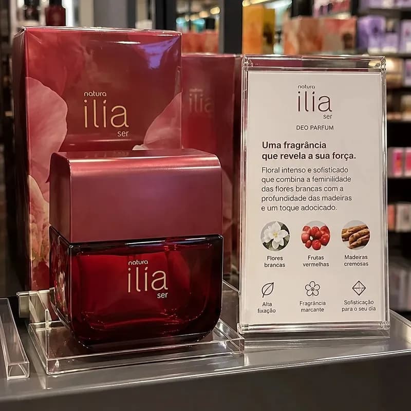 Perfume Feminino Natura Ilía Ser Deo Parfum 50ml