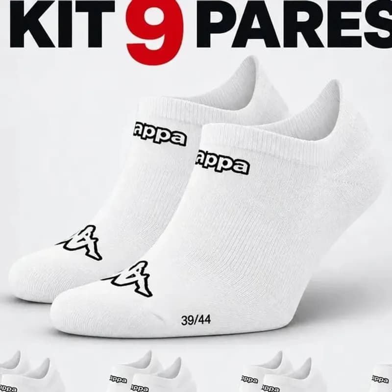 Kit 9 Meias Kappa