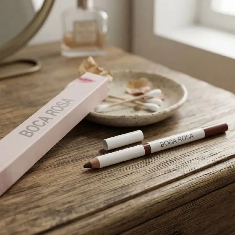 Contorno Labial Boca Rosa Lápis Retrátil Matte 350mg Chocolate Intenso