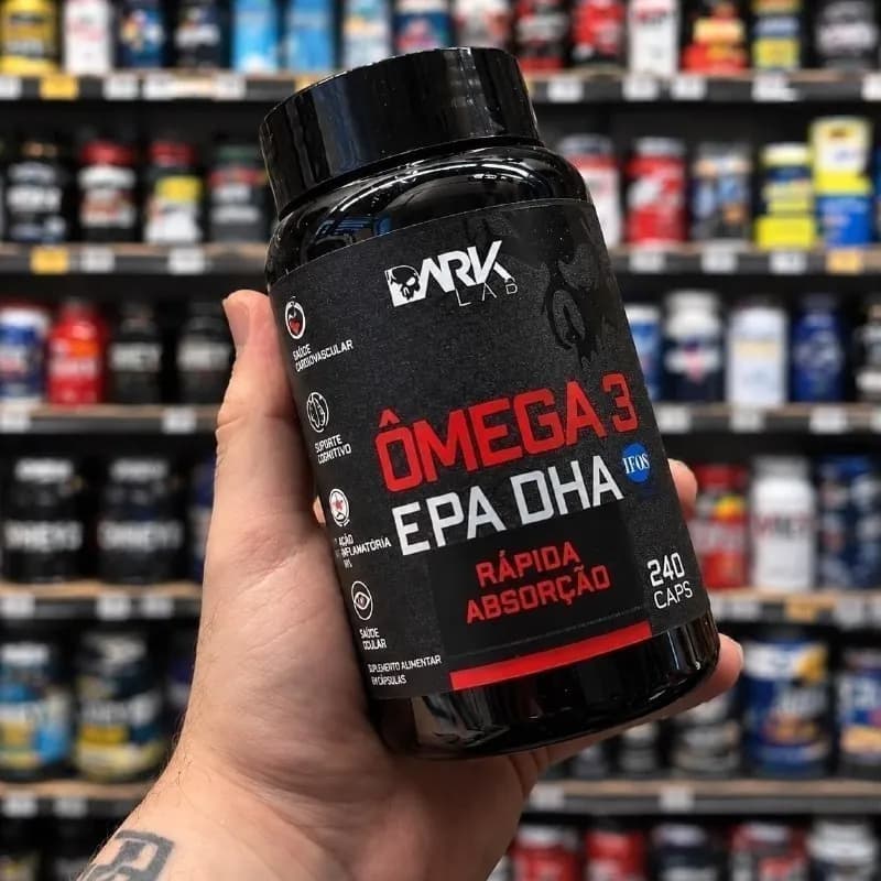 Ômega 3 Epa Dha 240 Cápsulas Dark Lab